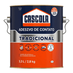 Cola de Contato S/Toluol Cascola - 2,8Kg