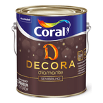 Tinta Decora Diamante Branco Neve Semi Brilho - 3,6L