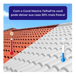 Mactra Vedbem Telhafria Branco - 18Kg