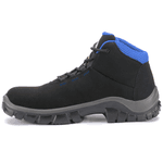Bota De Segurança Eletricista Em Microfibra - Preto e Azul - Estival - EN10143S2 - Bico Composite - CA 45932