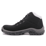 Bota De Segurança Eletricista Em Microfibra - Preto e Cinza - Estival - EN10143S2 - Bico Composite - CA 45932