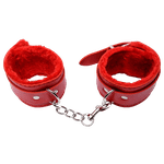 Algema Com Corrente E Fivelas Vermelha