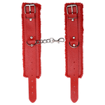 Algema Com Corrente E Fivelas Vermelha