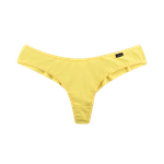 Calcinha Basica Lisa Fio Conforto Amarelo 1107 P (40)