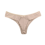 Calcinha Básica Lisa Fio Chocolate G (44)