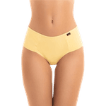 Calcinha Fio Conforto Cos Médio Amarelo M (42)