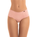 Calcinha Fio Conforto Cós Médio Rosa Perla 1202 GG (46)