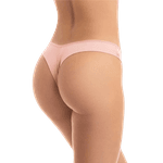 Calcinha Básica Lisa Fio Conforto Rosa Perla M (42)