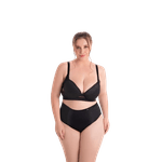 Calcinha Fio Dental Conforto Preto 1907 XG(48)