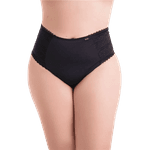 Calcinha Fio Dental Conforto Preto 1907 XG(48)