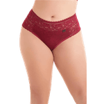 Calcinha Fio Dental Em Renda Vermelho Desejo 1914 EGG (48)