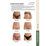 Calcinha Fio Eco Modal 100% Rosa Perla G (44)