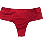 Calcinha Fio Mic.Renda Vermelho Cereja XG (50)