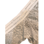 Calcinha Fio Renda Cor Branco M (42)
