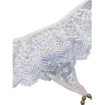 Calcinha Fio Rendada Tailandesa Branca U