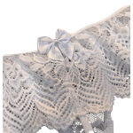 Calcinha Fio Rendada Tailandesa Branca U