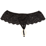 Calcinha Fio Rendada Tailandesa Preto U