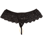 Calcinha Fio Rendada Tailandesa Preto U