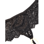 Calcinha Fio Rendada Tailandesa Preto U