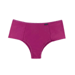 Calcinha Lisa Cos Médio Vermelho Desejo 1201 M (42)