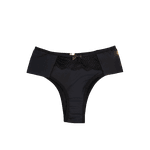 Calcinha Micro E Renda Cor Preto P (40)