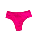 Calcinha Micro Renda Rosa Choque P(40) 