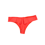 Calcinha Microfibra E Renda Laranja Flouor GG (46)