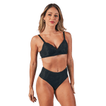 Calcinha Tanga Cor Preta Tam P (40)