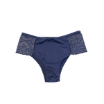 Calcinha Tanga Larga Com Lateral Em Renda M (42)