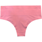Calcinha Tanga Laser Cos Alto Rosa Pink M (42)