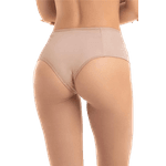 Calcinha Tanga Conforto Cos Médio Chocolate GG (46)