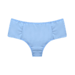 Calcinha Tanga Lisa Cós Médio Azul Frozen 1201 P (40)