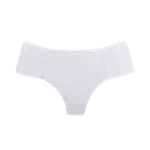 Calcinha Tanga Lisa Cós Médio Branco 1201 P (40)