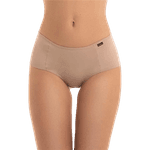 Calcinha Tanga Lisa Cós Médio Chocolate 1201 M (42)