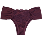 Calcinha Tanga Mic.Fibra E Renda Deluxe M (42)