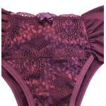 Calcinha Tanga Mic.Fibra E Renda Deluxe M (42)