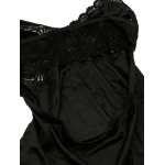 Camisola Com Calcinha Sem Bojo Preto G (44)