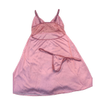 Camisola Com Calcinha Rosa Bebê M