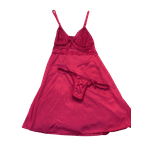Camisola Com Calcinha Pink GG