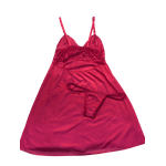 Camisola Com Calcinha Pink GG
