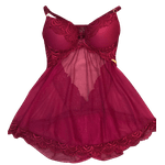 Camisola Tule E Renda Desejo GG (46)