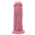 Capa Peniana Real Cyber Skin 16,5x4,5cm Êxtase Natural