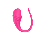 Cápsula Vibratória Em Formato De Glande Por Aplicativo Roxo