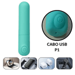 Cápsula Vibratória Revestida Em Silicone Liquido Com Controle Remoto