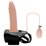 Cinta Com Penis Inflavel 17,5 X 3,8CM