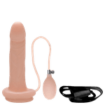 Cinta Com Penis Inflavel 17,5 X 3,8CM