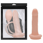 Cinta Com Penis Inflavel 17,5 X 3,8CM