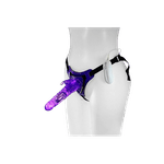 Cinta Peniana Com Vibrador Harness Rabbit Dong Vipmix