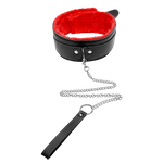 Coleira Com Guia Corrente E Chicote Apeluciada