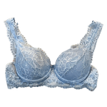 Conjunto Em Renda Com Bojo Fio Frozen P (40)